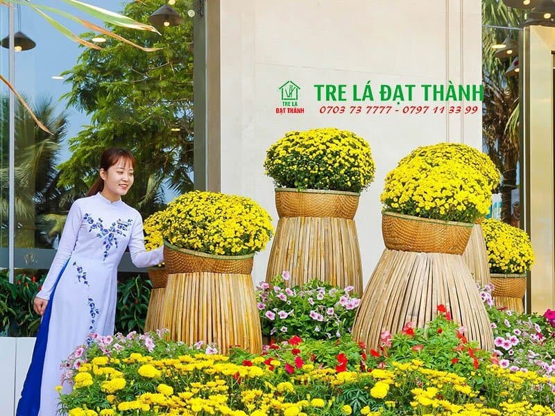 Thúng Trang Trí Tết